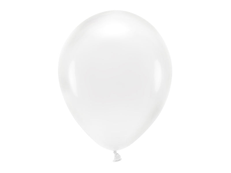 Baloni 30 cm, "Crystal Clear" CAURSPĪDĪGI