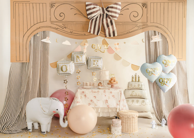 Stāvošs folija balons Torte (70 x 100 cm)