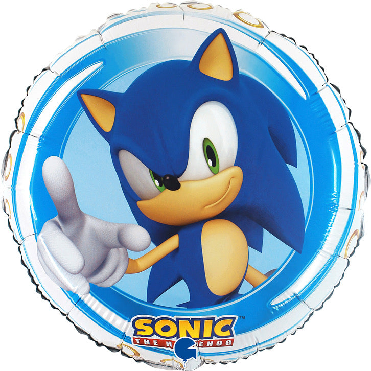 "Sonic the Hedgehog" folija balons 46cm