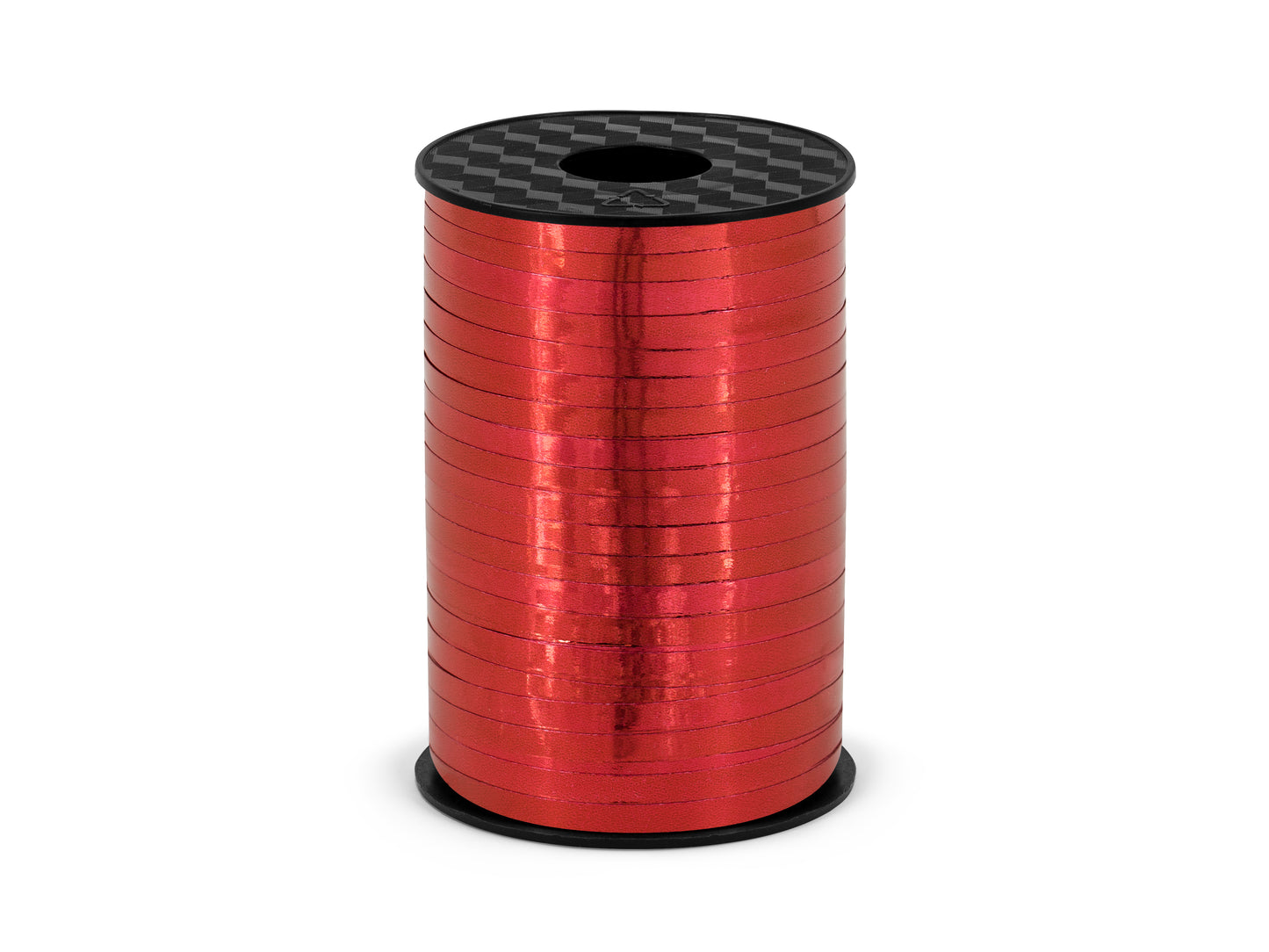 Plastmasas lente baloniem, sarkans-spīdīgs, 5mm/225m