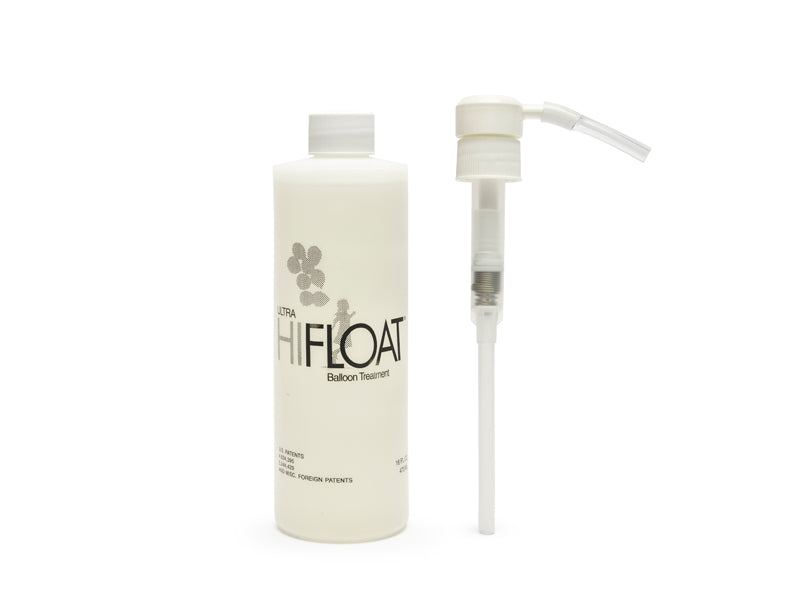 Hi-Float baloniem (0.47L) – pagarina hēlija balonu lidošanas laiku