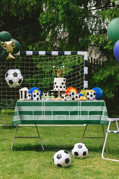 Futbola ballītes dekorācijas un piederumi