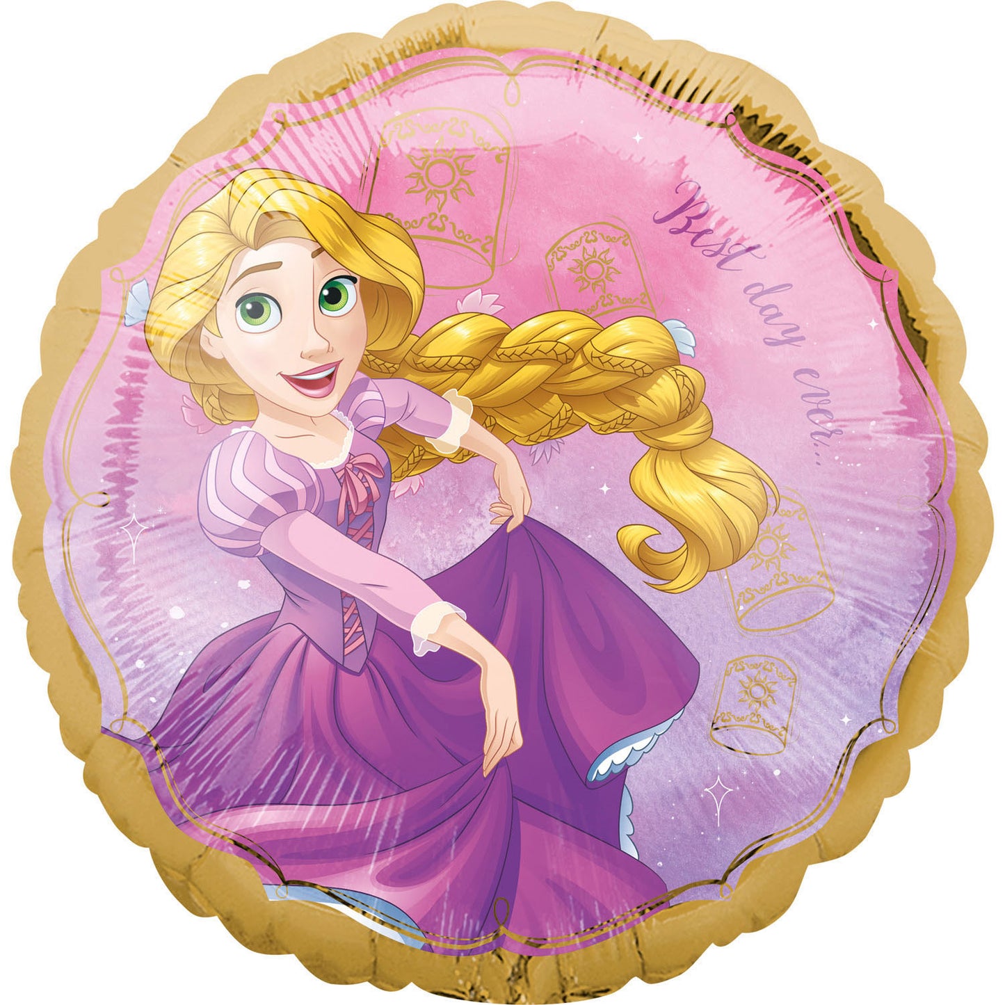 Folija balons Rapunzel Once Upon a Time 43 cm