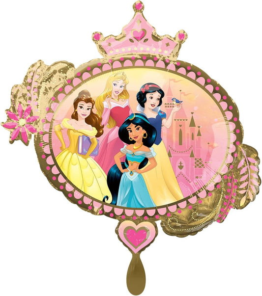 Folija balons "Princess Once Upon A Time" 86x81 cm – Disney princešu balons