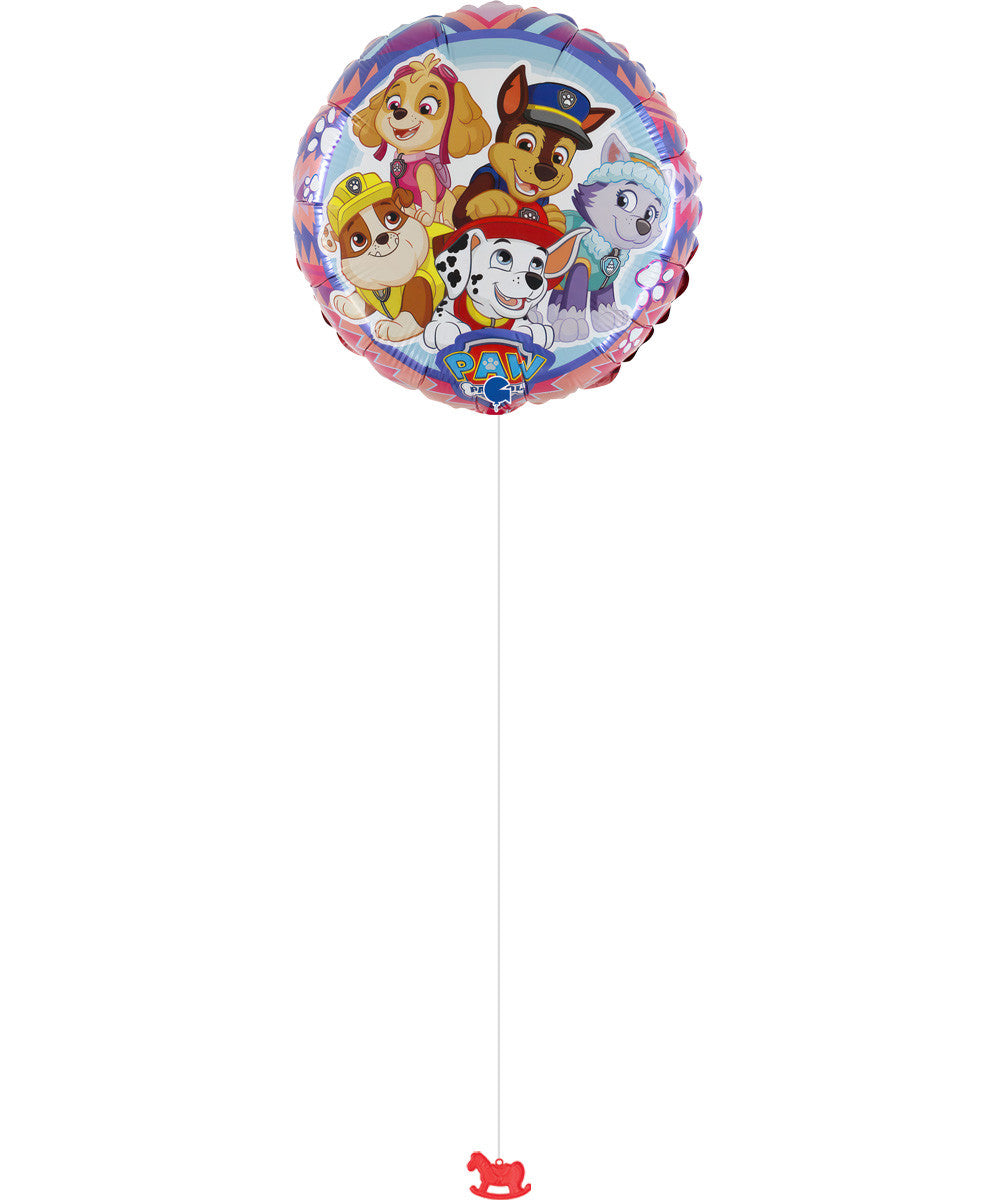 Folija balons Paw Patrol Adventure 46 cm – Apaļš Ķepu patruļas balons