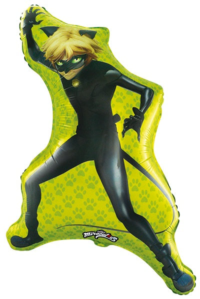 Folija balons "Miraculous Cat Noir" 98x56 cm