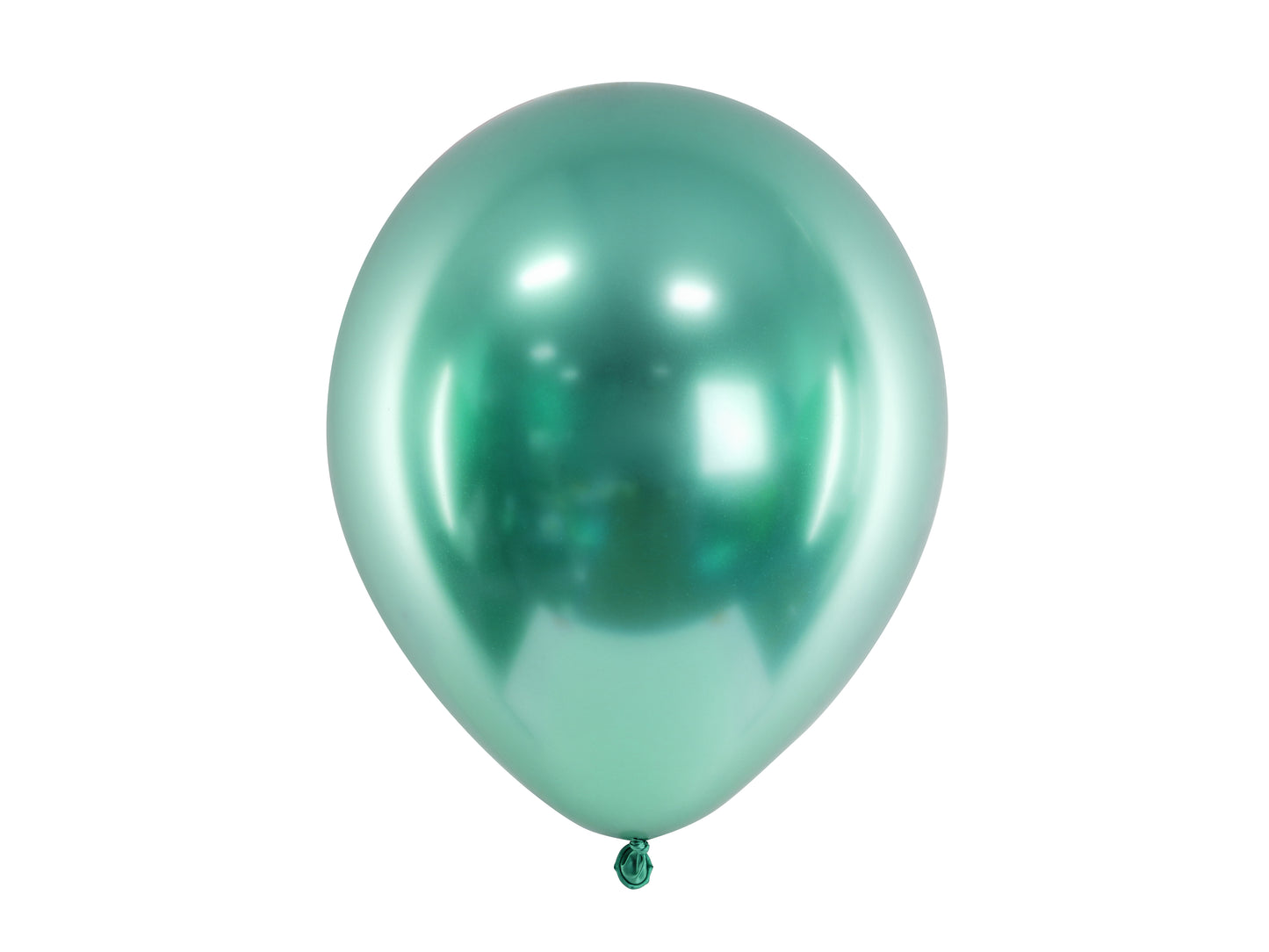 Spīdīgi baloni, 30 cm, pudele zaļa