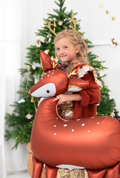 Folija balons Briedis matēts (80 x 105 cm)