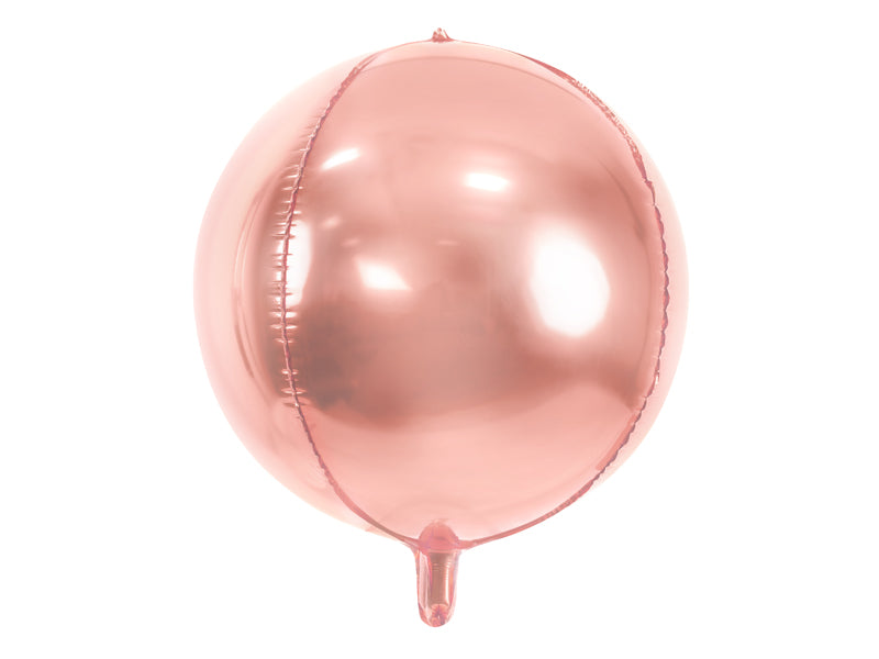 Folija balons Bumba Rose Gold 40 cm – Rozā zelta balons