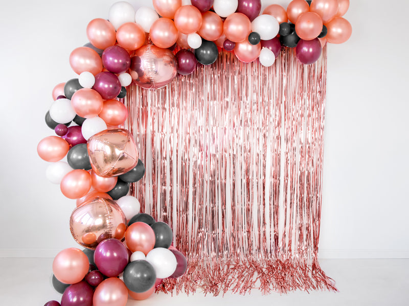 Folija balons Bumba Rose Gold 40 cm – Rozā zelta balons