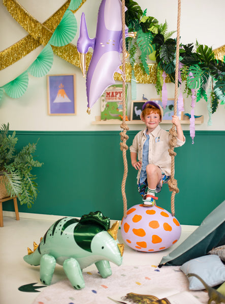 "Dinozauru ballīte" pinterestīgs ballīšu komplekts (70 produkti)