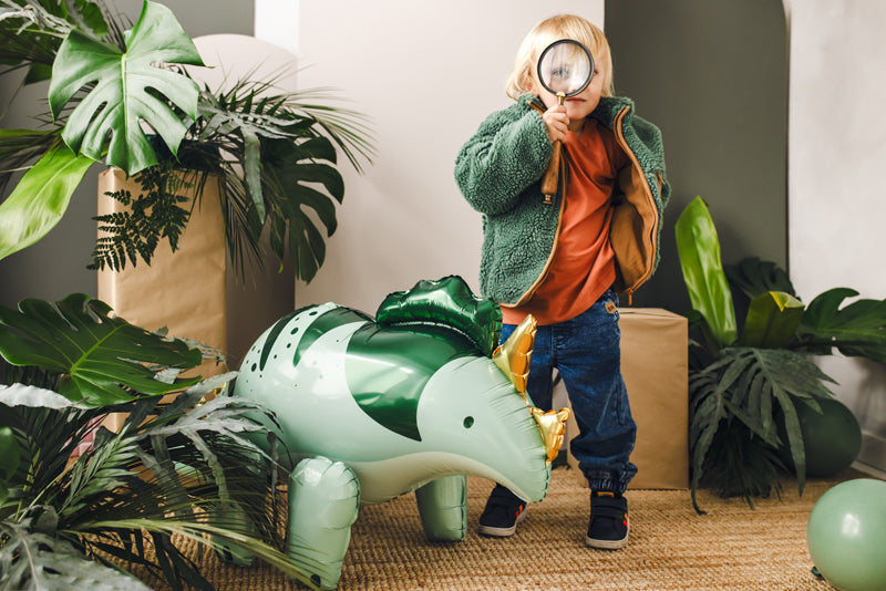 "Dinozauru ballīte" pinterestīgs ballīšu komplekts (70 produkti)