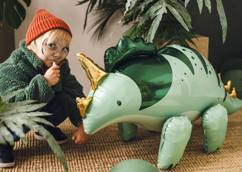 "Dinozauru ballīte" pinterestīgs ballīšu komplekts (70 produkti)