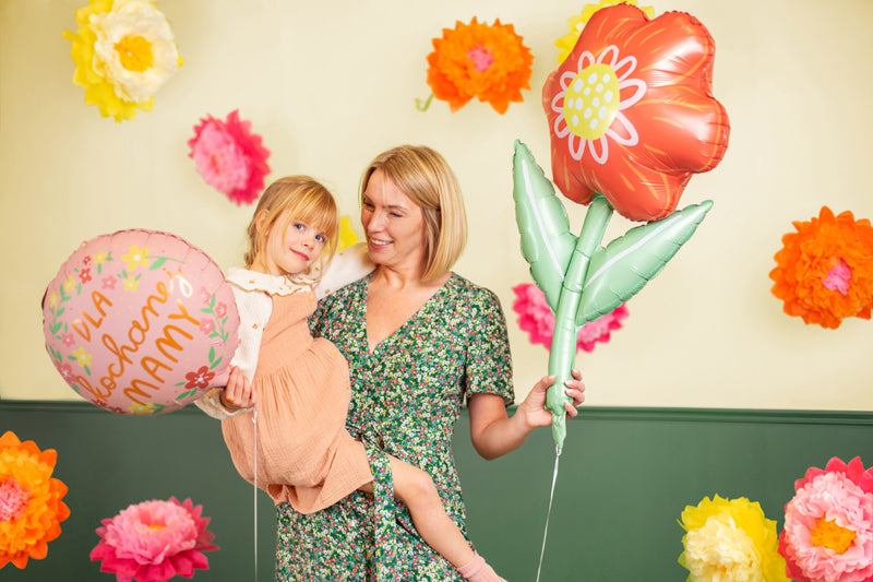 Folija balons Zieds (43 x 75 cm)