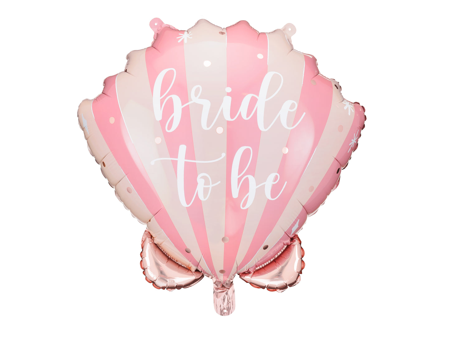 Folijas balons “Jūras gliemežvāks Bride to be” , 52 x 50 cm
