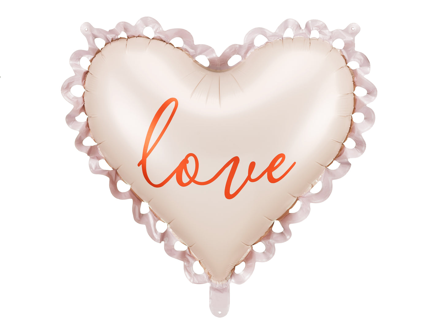 Folijas balons “Sirds” ar uzrakstu “Love”, 50 x 47 cm, krāsu miks