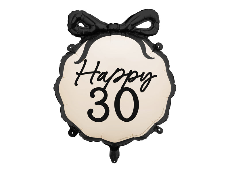 Folija baloni "Happy 30", 47.5x45cm