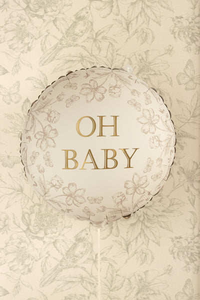 Folija balons “Oh Baby”, 35 × 35 cm| Baby Shower dekorācija