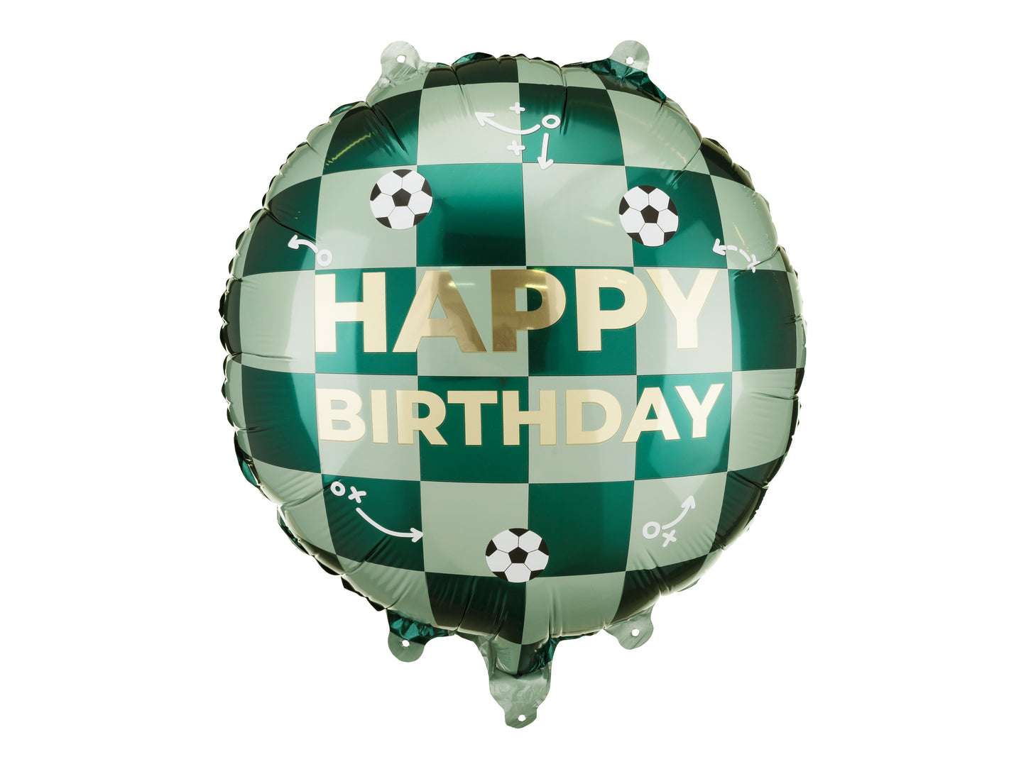 Folijas balons ar uzrakstu “Happy Birthday”, 35 x 35 cm