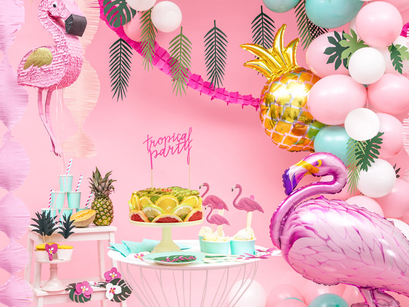 Folija balons flamingo rozā (70 x 95 cm)