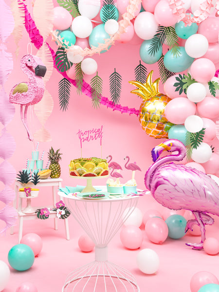 Folija balons flamingo rozā (70 x 95 cm)