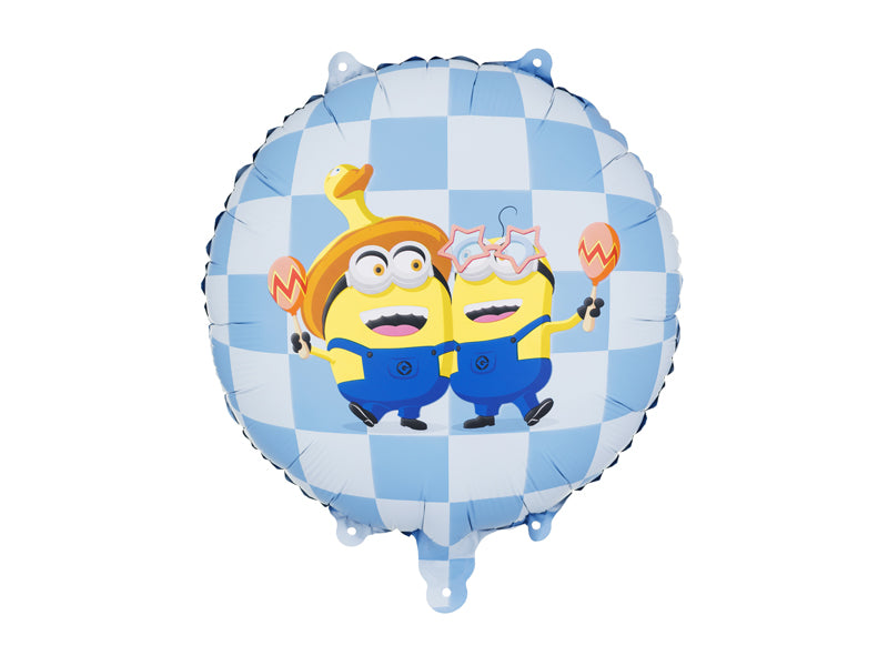 Folija balons apaļš Minioni (35 cm)