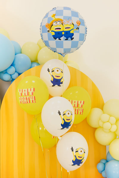 Folija balons apaļš Minioni (35 cm)
