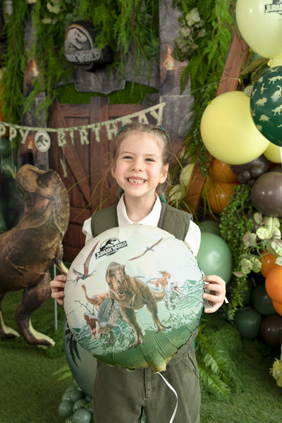 Folija balons apaļš Jurassic World (35 cm)