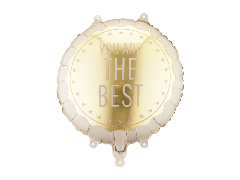 Folija balons apaļš “You Are The Best” (35 cm)
