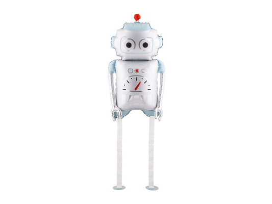 Staigājošs folija balons Robots (37 x 80 cm)