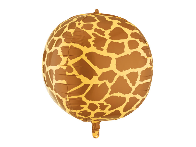 Folija balons “Geparda raksta bumba”, 75 cm, krāsu mikss