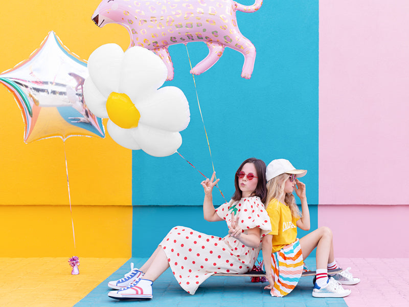 Folija balons margrietiņa (70 x 80 cm)