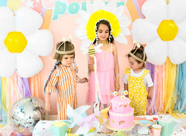 Folija balons margrietiņa (70 x 80 cm)