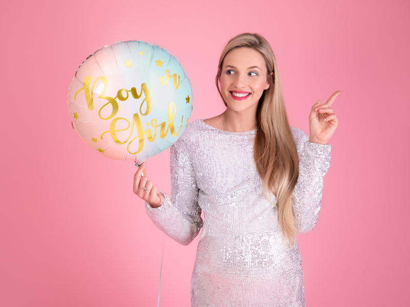 Folija balons “Boy or Girl” (35 cm)