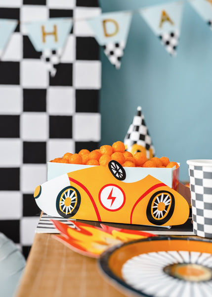Uzkodu kastītes “Cars”, 3 gab. – auto tematikas ballīšu kārbiņas