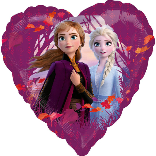 "Frozen 2" sirds folija balons 43cm