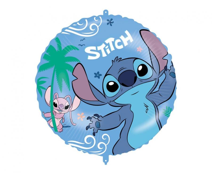 "Stitch & Angel" folija balons 46cm