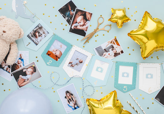 Mazulīša mēneša foto rāmīšu virtene “Valis”, krāsu mikss, 10,5 × 15 cm 