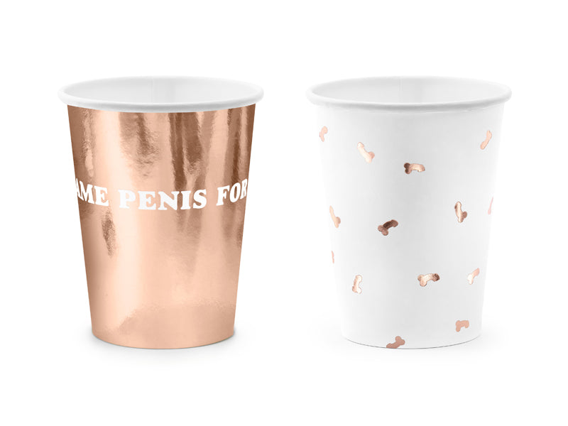 Papīra glāzes “Same penis forever” (220 ml)