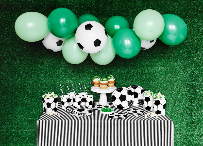 "Futbola ballīte mazā" pinterestīgs ballīšu komplekts (60 produkti)