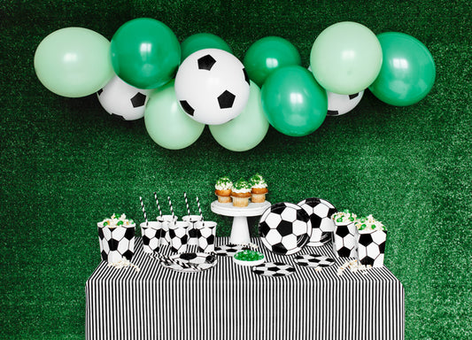 "Futbola ballīte mazā" pinterestīgs ballīšu komplekts (60 produkti)
