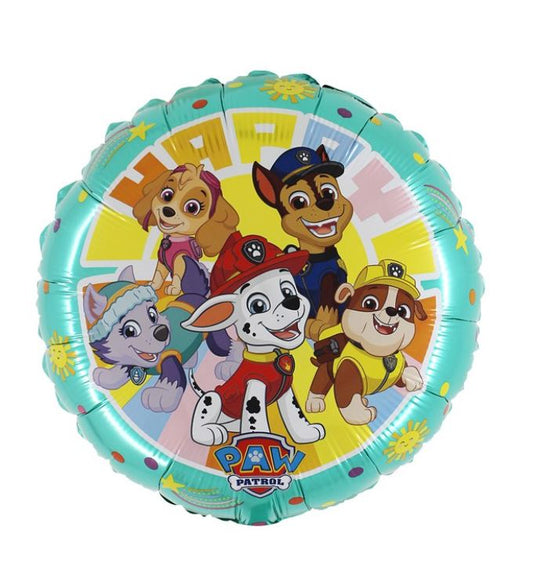 Folija balons "Paw Patrol- Happy" 46 cm