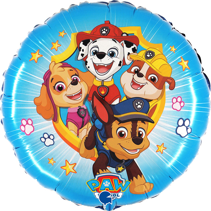 Folija balons "Paw Patrol Action" 46 cm