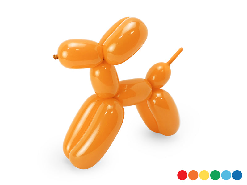 Modelējamie pasteļkrāsas baloni 130 cm ar pumpi – 30 gab.