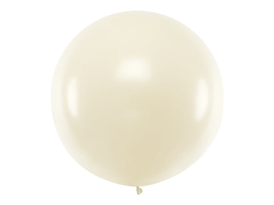 Apaļš balons, 1m, "Metallic Pearl" krāsa