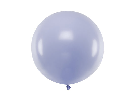Apaļš balons, 60 cm, "Pastel Light Lilac" krāsa