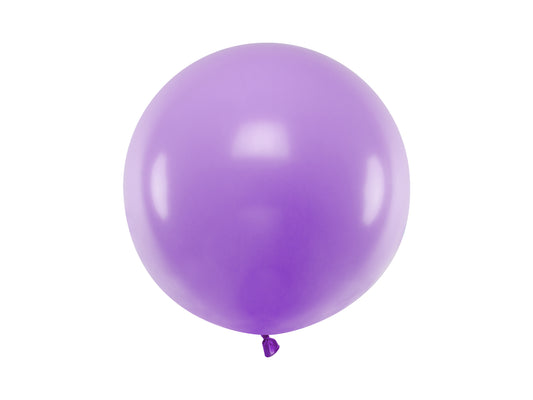 Apaļš balons, 60 cm, Pastel Lavander Blue
