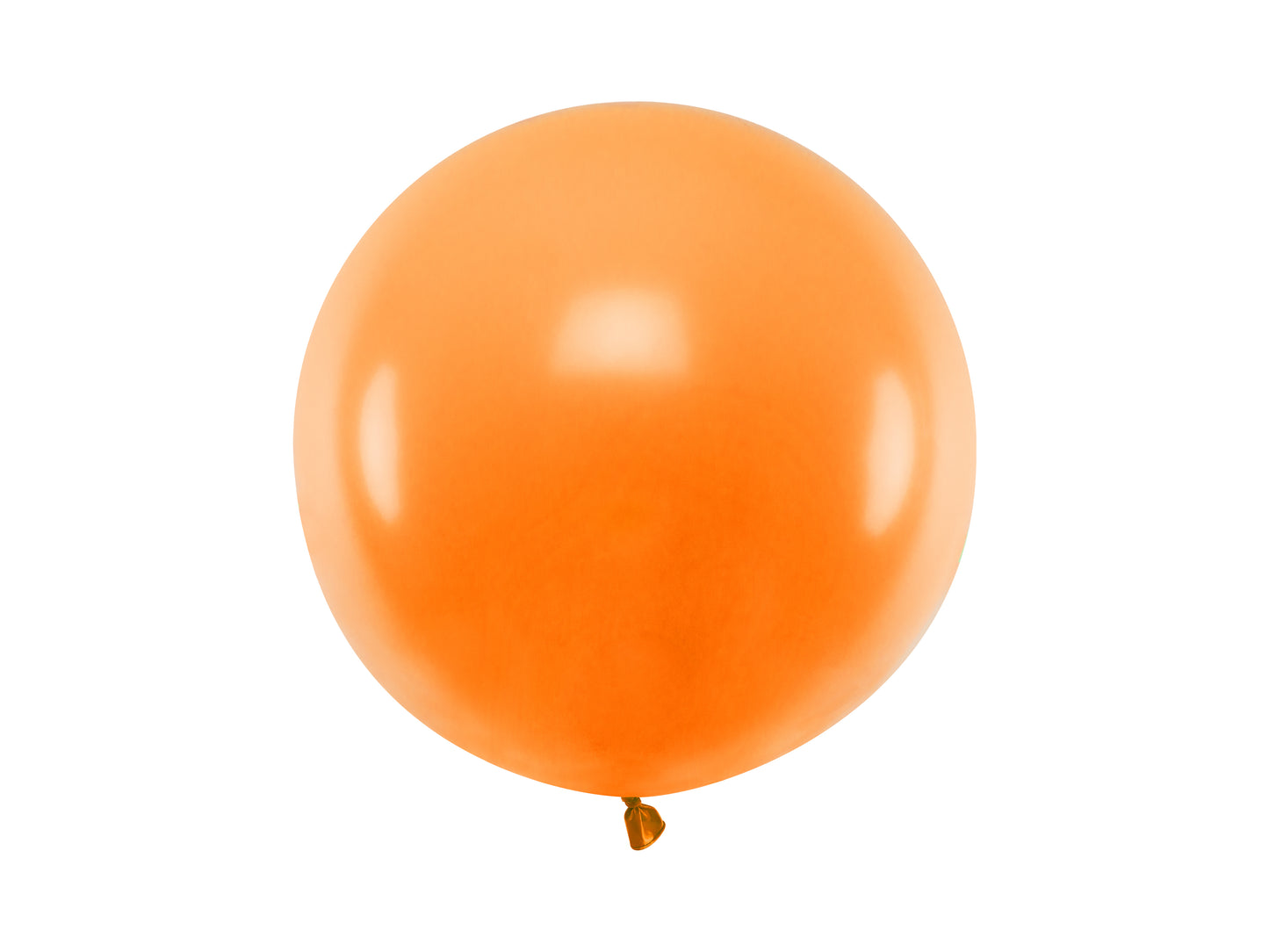 Apaļš balons, 60 cm, "Pastel Mandarin Orange" krāsa