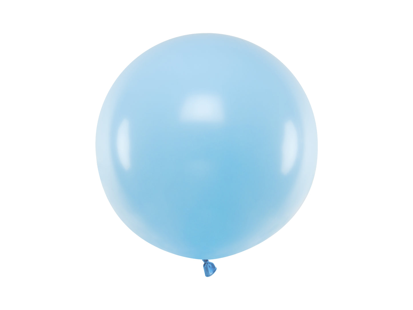 Apaļš balons, 60 cm, Pastels Baby Blue
