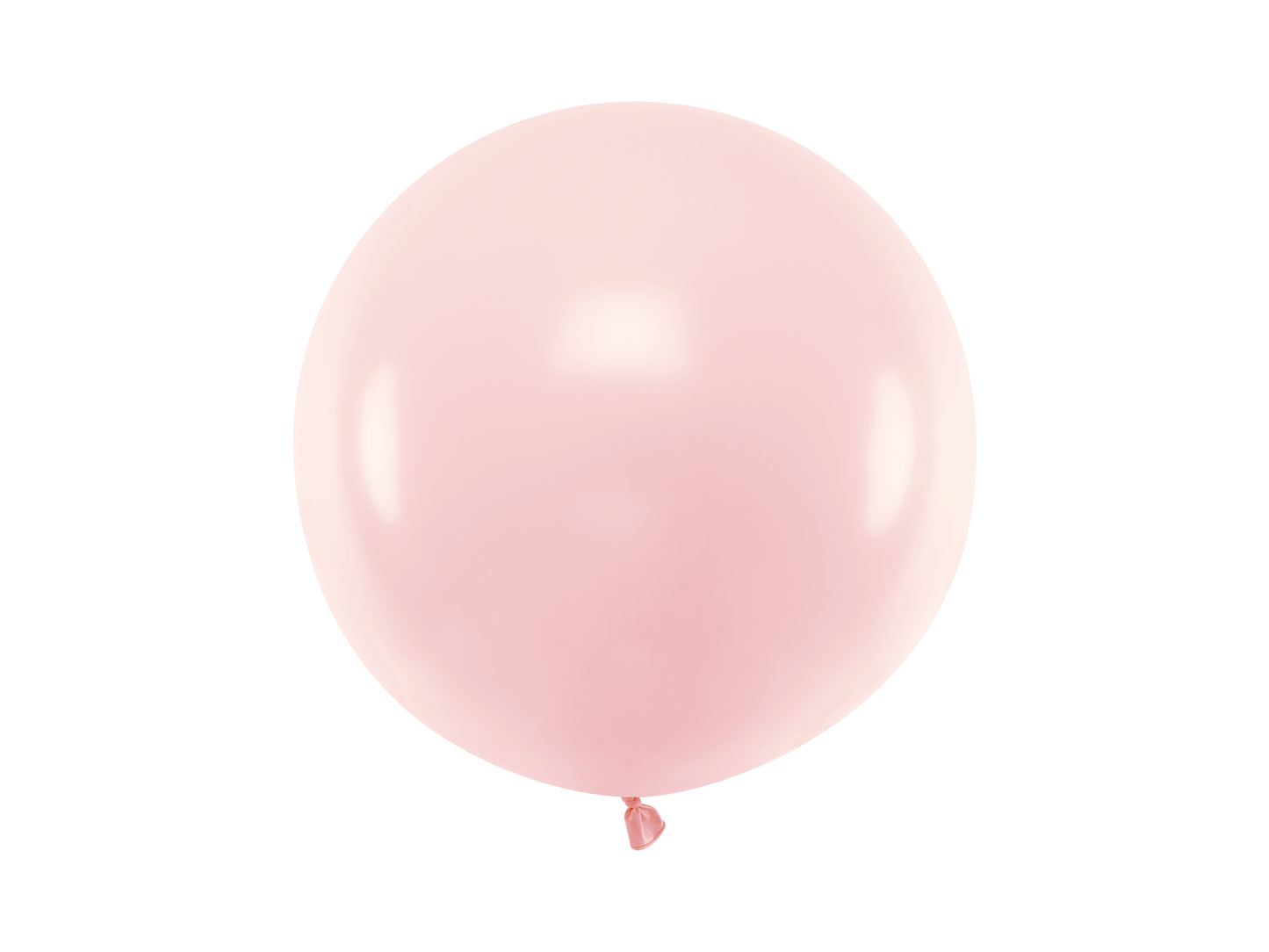 Apaļš balons, 60 cm, "Pastel Pale Pink" krāsa